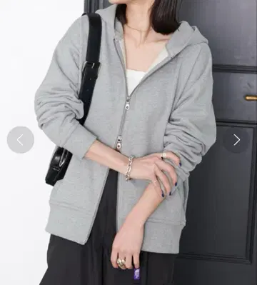 JOURNAL STANDARD 더블 지퍼 후드티