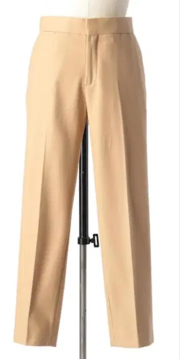 드로어 울 플라넬 테이퍼드 팬츠 드로어 베이지 슬랙스