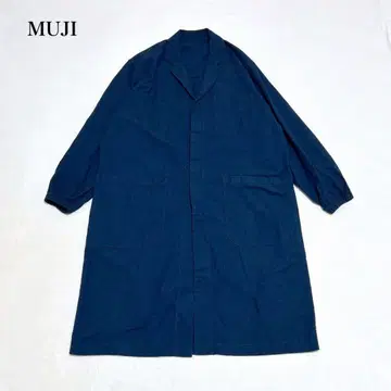 무인양품 롱 코트(XXS-XS) 남성용 겉옷 히요쿠 스타일리시 성인