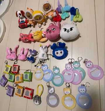 동물 캐릭터 키링 세트