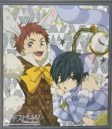 Free! 하이스피드 색지 3장 세트 하루카 마코토 아사히 이쿠야