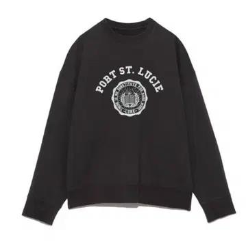 새상품 미라 오웬 칼리지 로고 트레이닝복 차콜 그레이 프리 사이즈