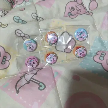 빤쮸토끼 타워 레코드 POPUP 캔 배지 6개 세트