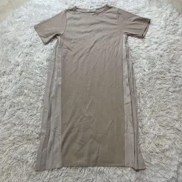 nano UNIVERSE 베이지 티셔츠 반팔 원피스