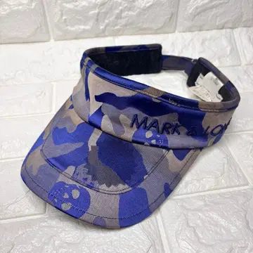 새상품급 MARK & LONA 마크&로나 카모플라쥬 바이저 모자 골프