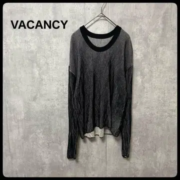 VACANCY 바칸시 긴팔 스트라이프 T셔츠 리브 상의