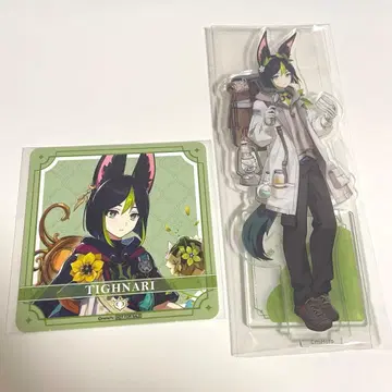 원신 타이나리 키엘 콜라보 아크릴 스탠드 코스터