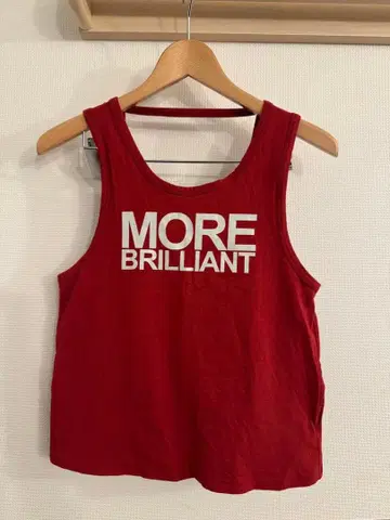 FEELCYCLE 빨간색 프린트 탱크탑 S 사이즈