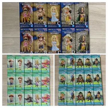 원피스 월드 컬렉터블 피규어 총 40점