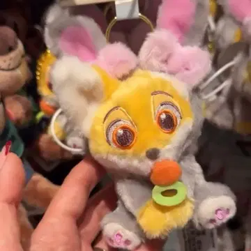 상하이 디즈니랜드 주토피아 2 피닉 봉제 인형 키체인