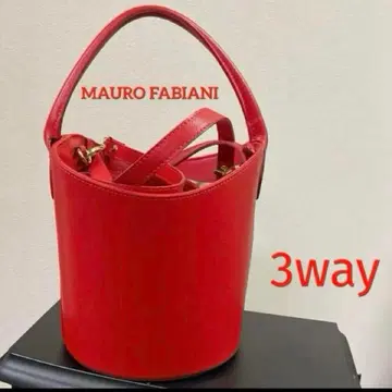 MAURO FABIANI 레드 3way 핸드백