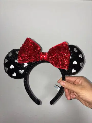 미니 마우스 귀 머리띠