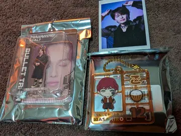 초특급 REAL 키링 2종 + 미니 포토 카드 마사히로