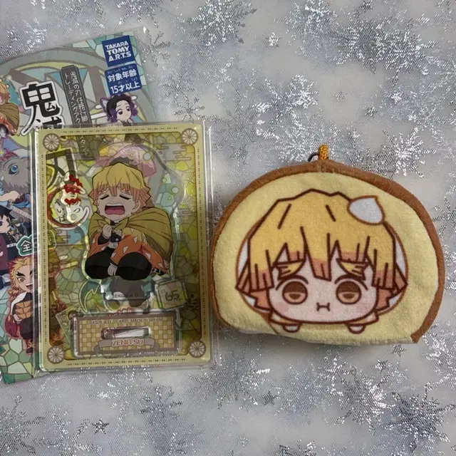 일괄) 귀멸의칼날 임무행각 젠이츠 아크릴스탠드 롤케잌 롤케이크 누이 인형