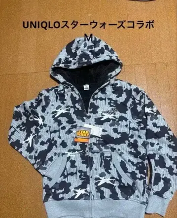 [ 미사용 ] 레어 UNIQLO 스타 워즈 콜라보 후드티 M