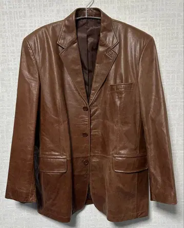 천연 가죽 테일러드 자켓 ROCKY TOP L