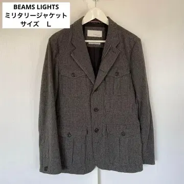 BEAMS LIGHTS 밀리터리 자켓 46 그레이