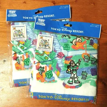 미사용 새상품 토이 스토리 호텔 한정판 워시 타월 세트