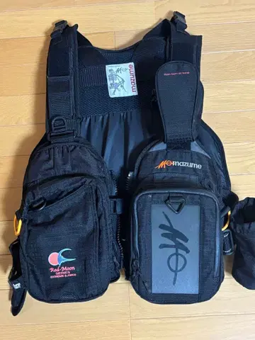 mazume 구명 조끼 블랙