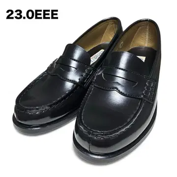 HARUTA 4505 코인 로퍼 BLK