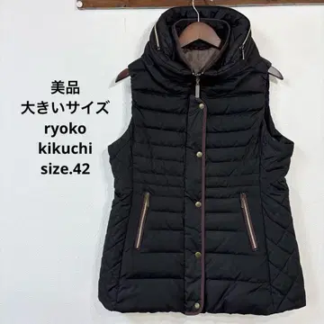 새상품급 빅 사이즈 ryoko kikuchi 다운 베스트