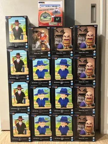 드래곤볼 히스토리 박스 신룡 룸 라이트 17개 묶음 판매