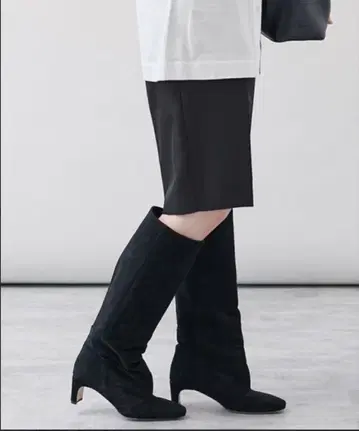 코르소 로마 CORSO ROMA 스웨이드 롱 부츠 37