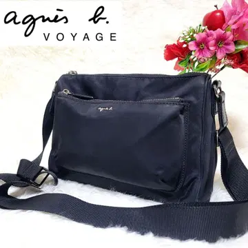 [새상품급] 에네스베 보야주 숄더백 나일론 경량 블랙