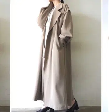 lumier 뤼미에 베이지 롱 코트