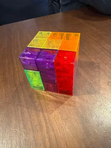 찰칵 크리스탈 큐브