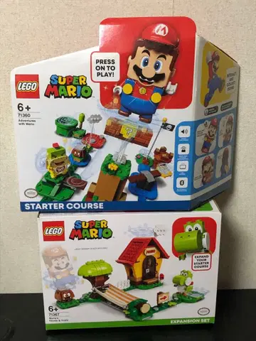 레고 마리오와 모험의 시작 스타터 세트 요시와 마리오 하우스