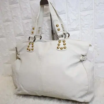 YOSHIE INABA 토트백 가죽 스터드 이탈리아제 A3