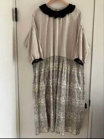 핸드메이드 윌리엄 모리스 패턴 원피스