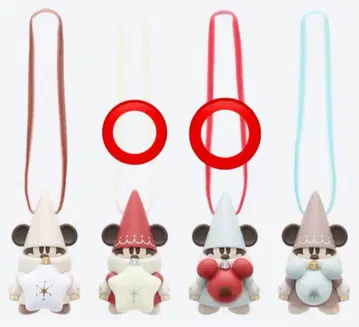 미사용 새상품 릴린린 캡슐 토이 빨간색 & 스카이블루