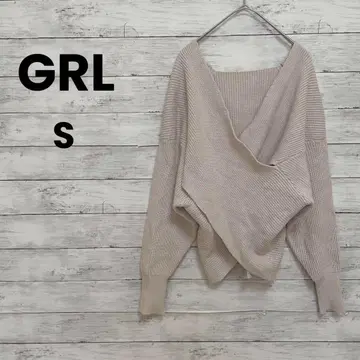 [ 그레일 ] GRL 니트 스웨터 ( S ) 카슈쿨 개성 고급
