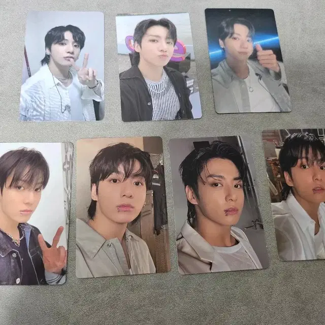 7장 일괄 bts 방탄 정국 골든 럭드 golden 앨범 포카