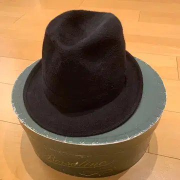 Borsalino Alessandria 블랙 햇 58cm