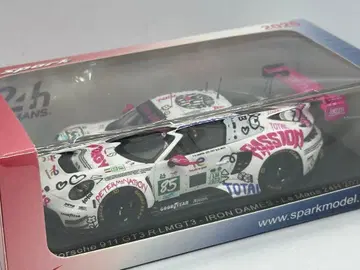 스파크 1/43 아이언 데임스 포르쉐 911 GT3R LMGT3