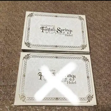 디즈니씨 판타지 스프링스 호텔 그랑 샤토 숙박객 한정판 앨범