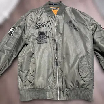 U.S. MILITARY MA-1 플라이트 자켓 올리브 그린