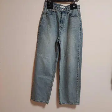 CANAL JEAN 라이트 데님 루즈 스트레이트 데님 S