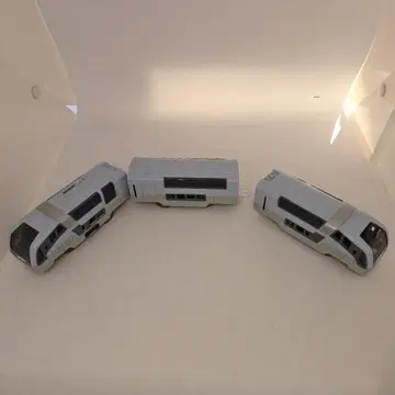 슈퍼 뷰 무희 프라레일 차량 3량 편성 그레이