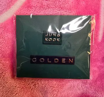 정국 GOLDEN 배지 세트 미개봉 새상품