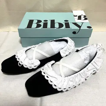 새상품 정품 Bibiy B. LACE BALLERINAS 발레 슈즈
