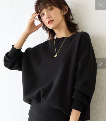 리브 드와 [셋업 가능] 코튼 스무스 라운드 헴 니트