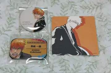 BLEACH EX LOCUS OF BRAVE 캔뱃지 코스터 이치고