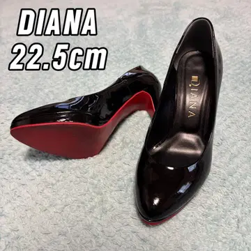 새상품급 DIANA 다이애나 스틸레토 레드 밑창 핑힐 22.5