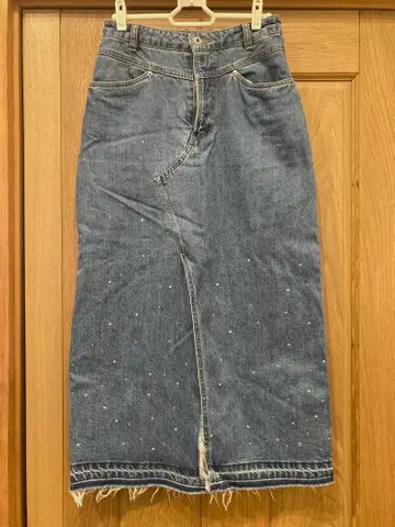 vis 데님 스커트