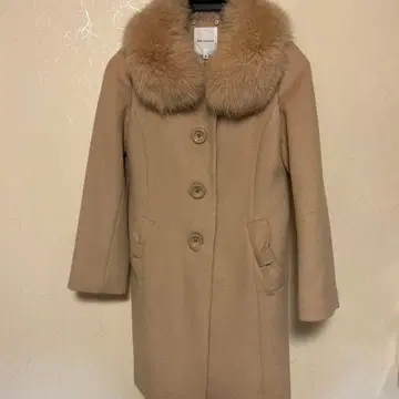 Bon mercerie 베이지 체스터 코트 38