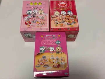 치이카와 미니 피규어 컬렉션 3개 세트 상자
